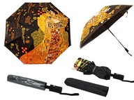Automatický skladací dáždnik - G. Klimt, Adela (dekorácia navrchu) (C Automatický skladací dáždnik - G. Klimt, Adela (dekorácia navrchu) (C