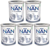 5x NAN 5 Optipro Plus upravené mlieko 800g 5x NAN 5 Optipro Plus upravené mlieko 800g