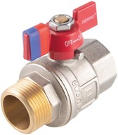 VSUVOVÝ GUĽOVÝ VENTIL S MOTÝĽKOU 3/4 FERRO F-POWER VSUVOVÝ GUĽOVÝ VENTIL S MOTÝĽKOU 3/4 FERRO F-POWER