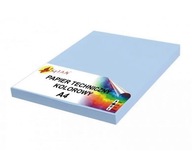 Technický papier A4 180g modrý pastel3 50 listov