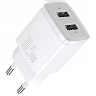 BASEUS RÝCHLA NABÍJAČKA TELEFÓNU 2x USB 10,5W BASEUS RÝCHLA NABÍJAČKA TELEFÓNU 2x USB 10,5W