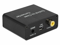 S/PDIF TOSLINK IN - COAXIAL OUT DELOCK prevodník S/PDIF TOSLINK IN - COAXIAL OUT DELOCK prevodník