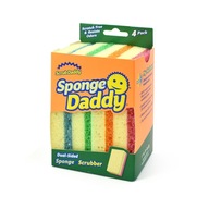 Scrub Daddy obojstranná čistiaca hubka - Sponge Daddy 4ks Scrub Daddy obojstranná čistiaca hubka - Sponge Daddy 4ks
