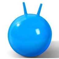 Lopta na skákanie klokana, 65 cm, modrá
