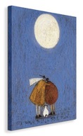 Obraz Sama Tofta: Horčice a mesiac 40x50 cm Obraz Sama Tofta: Horčice a mesiac 40x50 cm