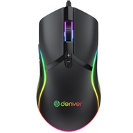 DENVER OPTICAL GAMING MOUSE LED RGB 6400 DPI DENVER OPTICAL GAMING MOUSE LED RGB 6400 DPI