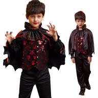 HALLOWEENSKÉ ŠATY VAMPIRE DRACULA 116/122 HALLOWEENSKÉ ŠATY VAMPIRE DRACULA 116/122