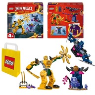 LEGO Ninjago Pohyblivý bojový robot Arina 71804 Bojovník s vlčími maskami LEGO Ninjago Pohyblivý bojový robot Arina 71804 Bojovník s vlčími maskami