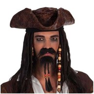 pirátsky MUSTACHE AND BARD set PIRÁTSKÝ zdvihák VRABLOK pirátsky MUSTACHE AND BARD set PIRÁTSKÝ zdvihák VRABLOK
