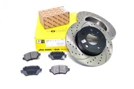 TUNING Disky + Doštičky ZADNÉ Opel ASTRA H a VOP TUNING Disky + Doštičky ZADNÉ Opel ASTRA H a VOP