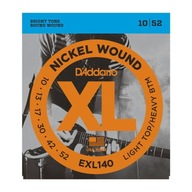 D'Addario EXL140 pre elektrickú gitaru 10-52 D'Addario EXL140 pre elektrickú gitaru 10-52