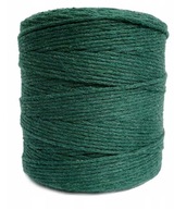 Macrame bavlnená šnúrka 3mm 200m ZELENÁ Macrame bavlnená šnúrka 3mm 200m ZELENÁ