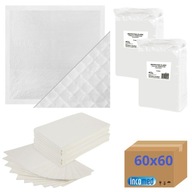 ABSORBNÉ podložky JEDNORÁZOVÉ HYGIENICKÉ rohože príjmové SILNÉ 60x60cm 60 ks. ABSORBNÉ podložky JEDNORÁZOVÉ HYGIENICKÉ rohože príjmové SILNÉ 60x60cm 60 ks.