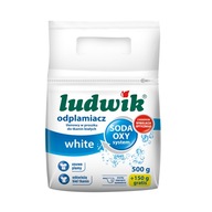 Ludwik biely kyslíkový odstraňovač škvŕn biela látka 650g