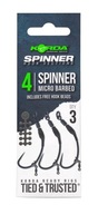 Spinner Hák Sekcie 3ks Veľkosť 4 Korda Spinner Hák Sekcie 3ks Veľkosť 4 Korda