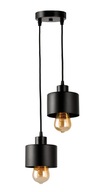 Okrúhle závesné lusterové stropné svietidlo LED 2x E27 Okrúhle závesné lusterové stropné svietidlo LED 2x E27