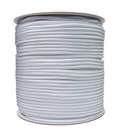 BIELE POLYPROPYLÉNOVÉ LANO Silné pletené lano 8mm 20M BIELE POLYPROPYLÉNOVÉ LANO Silné pletené lano 8mm 20M