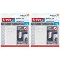 TESA Samolepiaci klinec na omietkové tapety 2kg x 2 bal TESA Samolepiaci klinec na omietkové tapety 2kg x 2 bal