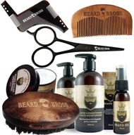 Set By My Beard Brush Hrebeň šablóna na bradu Set By My Beard Brush Hrebeň šablóna na bradu