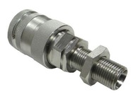 Hydraulická rýchlospojka, dlhá zásuvka M18x1,5 vonkajší závit EURO PUSH-P Hydraulická rýchlospojka, dlhá zásuvka M18x1,5 vonkajší závit EURO PUSH-P