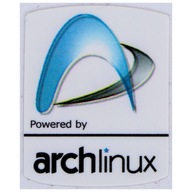 Samolepka Powered by ArchLinux 19 x 24 mm Samolepka Powered by ArchLinux 19 x 24 mm