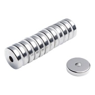 Neodymový prsteňový magnet MP 22x6x5 N38, sada 5 kusov Neodymový prsteňový magnet MP 22x6x5 N38, sada 5 kusov