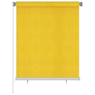 Vonkajšia roleta, 120x140 cm, žltá, HDPE