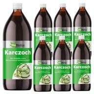 Sada 6ks artičokovej šťavy bez cukru 1l