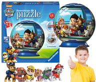 3D PUZZZLE PRE DETI Tlapková patrola Tlapkový pes RYDER Ravensburger 72 ks. 6+