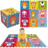 FAREBNÁ PENOVÁ PUZZLE PENOVÁ PODLOŽKA PRE DETI ZVIERATKÁ 9 EL FAREBNÁ PENOVÁ PUZZLE PENOVÁ PODLOŽKA PRE DETI ZVIERATKÁ 9 EL
