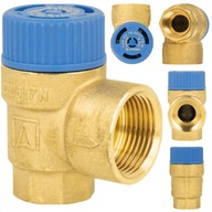 BEZPEČNOSTNÝ VENTIL PRE INŠTALAČNÚ NÁDRŽ 1/2'' PALCA 8 BAR MSW GW AFRISO BEZPEČNOSTNÝ VENTIL PRE INŠTALAČNÚ NÁDRŽ 1/2'' PALCA 8 BAR MSW GW AFRISO