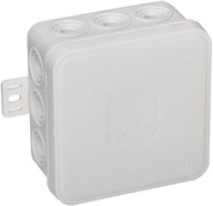 Prázdny nástenný box s 12 vstupmi VIPLAST V5 click WHITE IP54 75x75x41mm 035- Prázdny nástenný box s 12 vstupmi VIPLAST V5 click WHITE IP54 75x75x41mm 035-