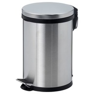 Kôš odpadu Ikea Snorpa s oceľovým vekom s 12 l Kôš odpadu Ikea Snorpa s oceľovým vekom s 12 l