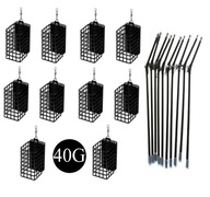 SET 10x KOŠÍK NA NÁVNADY 40g + 10 ZMLENÝCH TRUB SET 10x KOŠÍK NA NÁVNADY 40g + 10 ZMLENÝCH TRUB