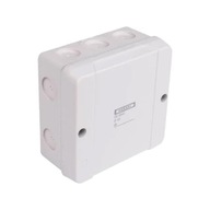 Krabička pre vnútorné inštalácie 98x98x55mm bez svoriek IP55 šedá Krabička pre vnútorné inštalácie 98x98x55mm bez svoriek IP55 šedá