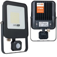 LED reflektor Halogénová LED lampa 50W 5000lm + PREMIUM TUV SuperLED senzor LED reflektor Halogénová LED lampa 50W 5000lm + PREMIUM TUV SuperLED senzor