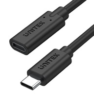 UNITEK USB TYP-C PREdlžovací kábel 10GBPS 4K