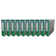 A4 zakladač s pákou 2 krúžky 75mm mramorový chrbát zelený EKOBOX 10 ks A4 zakladač s pákou 2 krúžky 75mm mramorový chrbát zelený EKOBOX 10 ks