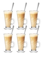 Poháre na kávu LATTE, 6 ks + lyžičky ZDARMA Poháre na kávu LATTE, 6 ks + lyžičky ZDARMA