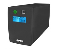 Núdzový zdroj Ever EASYLINE 650 AVR (650VA/360W, 2xPL, USB, AVR, LCD)