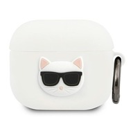 Karl Lagerfeld KLACA3SILCHWH kryt AirPods 3 biely Karl Lagerfeld KLACA3SILCHWH kryt AirPods 3 biely