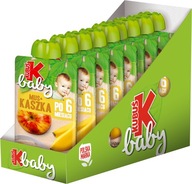 Kubuś Baby jablkovo-banánová kaša pena 9x100g Kubuś Baby jablkovo-banánová kaša pena 9x100g
