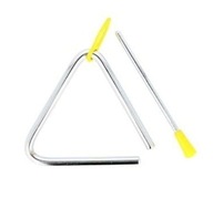 Hudobný trojuholník Kera T4 steel hlasitý 10 cm