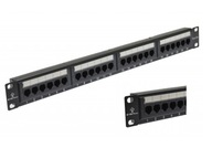 ALANTEC Patch panel RACK 19'' UTP kat.5e 24p 1U ALANTEC Patch panel RACK 19'' UTP kat.5e 24p 1U