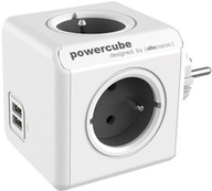 PowerCube Original rozbočovač 4 zásuvky 2xUSB