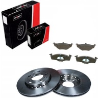 DISK + DLOŽKY PREDNÉ VW POLO 9N FOX 2005-11