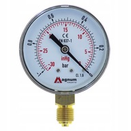 Suchý manometer Fi 63 od 0 do -1 bar 1/4''