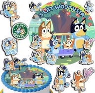 SADA TORTOVÝCH TORT 30CM + PAPIEROVÉ POVRCHY - MODRÉ MODRÉ BINGO 24CM 26 SADA TORTOVÝCH TORT 30CM + PAPIEROVÉ POVRCHY - MODRÉ MODRÉ BINGO 24CM 26