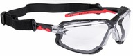 Super bezpečnostné okuliare + pena + elastický pás