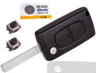 Diaľkové ovládanie KEY Kryt CITROEN C2 C3 C4 Berlingo Diaľkové ovládanie KEY Kryt CITROEN C2 C3 C4 Berlingo